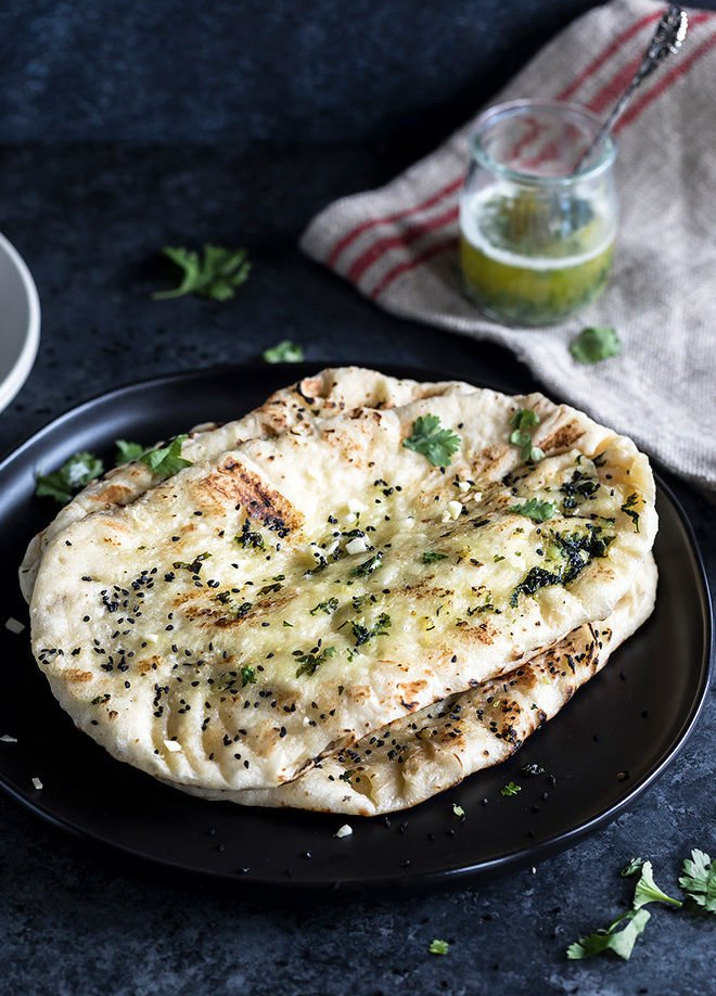 Garlic Naan Bread